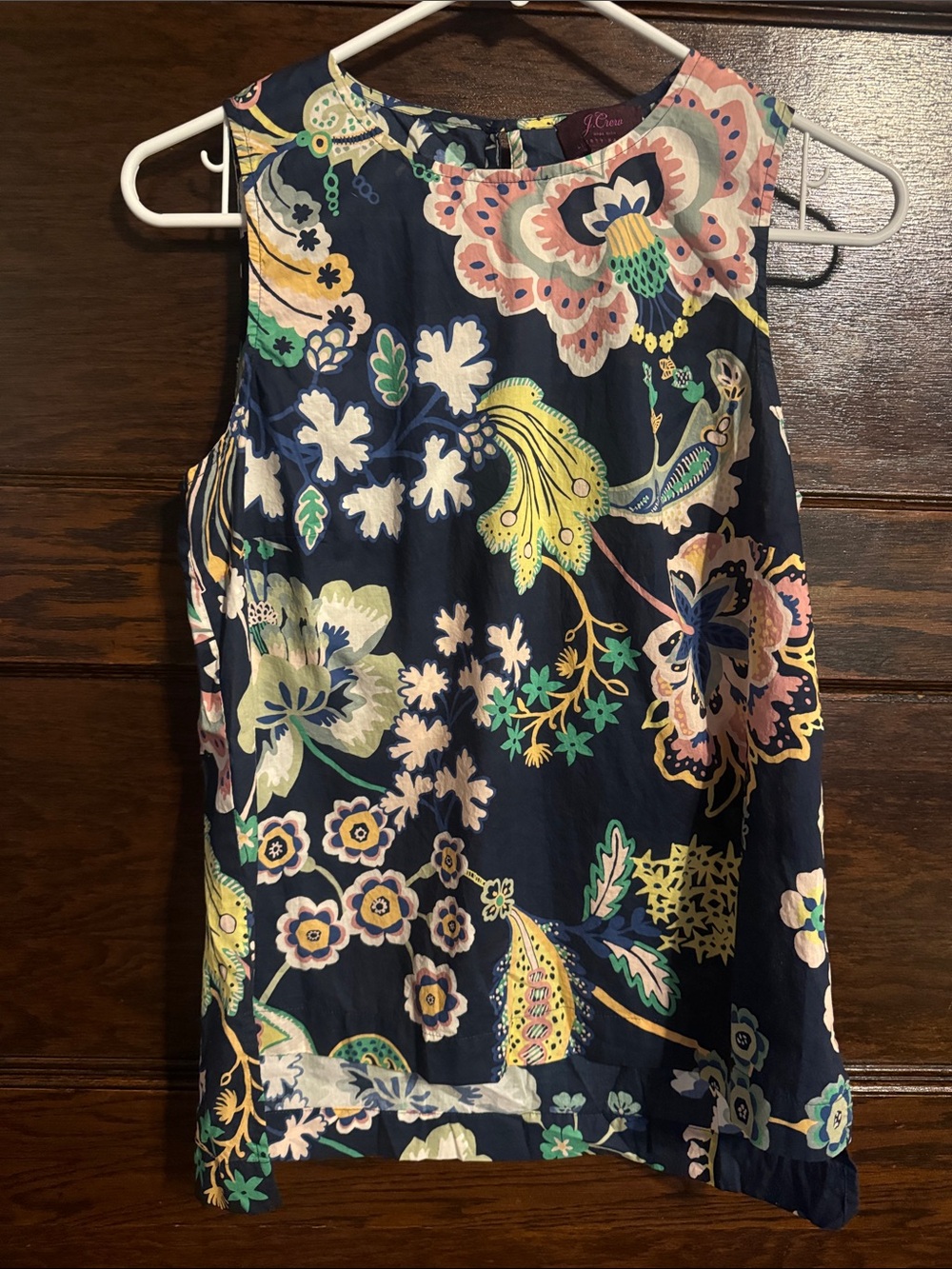 J.Crew Sleeveless Tank In Liberty Symphony Floral